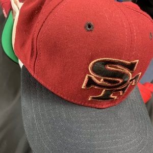 VTG 90's New Era SF 49ers Snapback Hat Low Profile